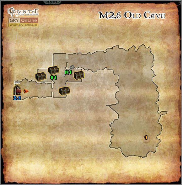 1 - [ED - Mapy- Złamana Dolina] M2.6; M2.7- Stara jaskinia i Loch Jacksona - Divinity II: The Dragon Knight Saga - poradnik do gry