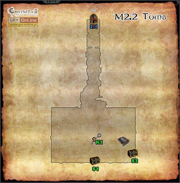 1 - [ED - Mapy- Złamana Dolina] M2.2; M2.3- Grobowiec i Piwnica młyna wodnego - Divinity II: The Dragon Knight Saga - poradnik do gry