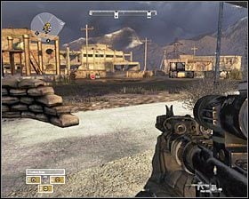 Walcz do momentu wyeliminowania wszystkich przeciwników broniących się w fabryce, przywiązując dużą uwagę do sprawnej eliminacji kolejnych operatorów stanowisk maszynowych #1 - Misja 10 - End of the Beginning (3) - Opis przejścia gry - Operation Flashpoint: Red River - poradnik do gry