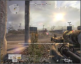 Bądź gotowy do eliminowania pojawiających się w okolicy kolejnych wrogów, tak by żaden z przeciwników z wyrzutnią nie zagroził bezpieczeństwu eskortowanych pojazdów - Misja 10 - End of the Beginning (1) - Opis przejścia gry - Operation Flashpoint: Red River - poradnik do gry