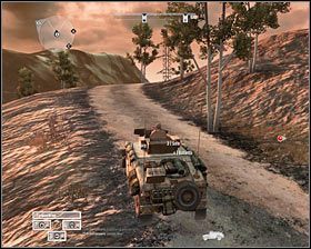 Proponuję pojechać teraz na północ #1, czyli zająć się drugim zadaniem opcjonalnym, związanym z pozbyciem się wrogich snajperów - Misja 9 - Vantage Point (2) - Opis przejścia gry - Operation Flashpoint: Red River - poradnik do gry