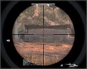 Misję rozpoczniesz na południe od swojego pierwszego celu - Misja 9 - Vantage Point (1) - Opis przejścia gry - Operation Flashpoint: Red River - poradnik do gry