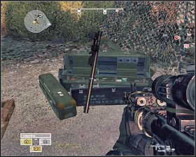 Kolejne stanowisko maszynowe znajduje się na wschód stąd, za murkiem, przez który nie można przeskoczyć #1 - Misja 8 - 1st and 10, Lets Do It Again (2) - Opis przejścia gry - Operation Flashpoint: Red River - poradnik do gry