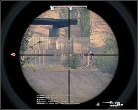 Ostatnia grupa przeciwników powinna bronić się przy wejściu do miasteczka - Misja 8 - 1st and 10, Lets Do It Again (2) - Opis przejścia gry - Operation Flashpoint: Red River - poradnik do gry