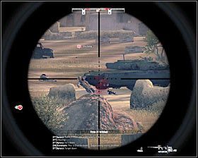 Podobnie jak w przypadku poprzedniej bitwy, możesz się zachować na dwa zasadnicze sposoby - Misja 8 - 1st and 10, Lets Do It Again (1) - Opis przejścia gry - Operation Flashpoint: Red River - poradnik do gry