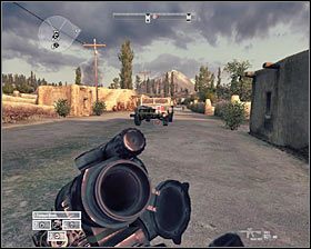 Kontynuuj ostrzeliwanie przeciwników skupionych wokół wieży do momentu otrzymania informacji o zabezpieczeniu okolicy - Misja 8 - 1st and 10, Lets Do It Again (1) - Opis przejścia gry - Operation Flashpoint: Red River - poradnik do gry