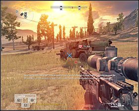 Zaliczenie pierwszego celu misji nie powinno Ci sprawić najmniejszych problemów - Misja 8 - 1st and 10, Lets Do It Again (1) - Opis przejścia gry - Operation Flashpoint: Red River - poradnik do gry