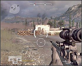 Jedź na zachód, zatrzymując się dopiero w pobliżu znanych Ci kontenerów #1 - Misja 7 - Line in the Sand (2) - Opis przejścia gry - Operation Flashpoint: Red River - poradnik do gry