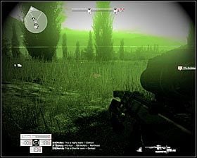 Podążaj na północny-wschód do momentu, w którym usłyszysz rozkaz zatrzymania się - Misja 6 - Careful What You Wish For... (1) - Opis przejścia gry - Operation Flashpoint: Red River - poradnik do gry