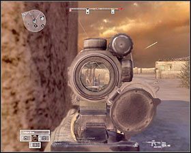 Już po rozpoczęciu walk proponuję zdecydować się na strzelanie dłuższymi seriami, a to dlatego, że przeciwnicy będą biegli w Twoją stronę #1 i nie będziesz musiał oszczędzać amunicji na później - Misja 5 - The Wrong Way (2) - Opis przejścia gry - Operation Flashpoint: Red River - poradnik do gry