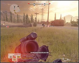 Broń się oczywiście do momentu otrzymania rozkazu wycofania się do ostatniego piątego punktu, ALE zanim tego dokonasz dokładnie oczyść teren na północ i na północny-wschód #1, gdyż w przeciwnym wypadku odwrót będzie się wiązał z dużym ryzykiem odniesienia obrażeń - Misja 5 - The Wrong Way (1) - Opis przejścia gry - Operation Flashpoint: Red River - poradnik do gry