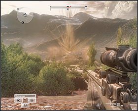 Musisz wywołać okno wsparcia, tak więc przytrzymaj klawisz ALT - Misja 4 - Almost Too Easy (1) - Opis przejścia gry - Operation Flashpoint: Red River - poradnik do gry