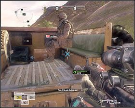 Broń się do momentu otrzymania informacji o wykonanym zadaniu - Misja 3 - The Human Terrain (2) - Opis przejścia gry - Operation Flashpoint: Red River - poradnik do gry