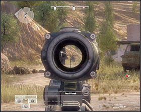 Ruszaj w stronę większej wioski zlokalizowanej na południowy-wschód od tego miejsca, gdzie (cóż za niespodzianka - Misja 3 - The Human Terrain (2) - Opis przejścia gry - Operation Flashpoint: Red River - poradnik do gry