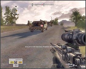 Musisz walczyć tak długo aż otrzymasz informację o zabezpieczeniu całej okolicy - Misja 3 - The Human Terrain (1) - Opis przejścia gry - Operation Flashpoint: Red River - poradnik do gry