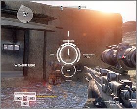 Skieruj się na północny-wschód i ustaw przy skałach - Misja 2 - Meet the Neighbors (2) - Opis przejścia gry - Operation Flashpoint: Red River - poradnik do gry