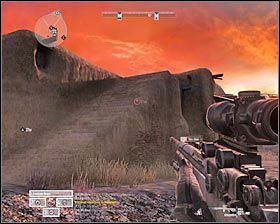 Upewnij się, że Twoi podwładni ustawili się za zasłonami (jeżeli tak się nie stało, to możesz wydać im kolejne polecenia, także pojedynczym osobom) #1, a to dlatego, że zbliżacie się do miejsc okupowanych przez jednostki wroga - Misja 1 - Welcome to Tajikistan (1) - Opis przejścia gry - Operation Flashpoint: Red River - poradnik do gry