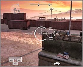 Ruszaj teraz w stronę łazików zaparkowanych na południowy-zachód od tego miejsca - Misja 1 - Welcome to Tajikistan (1) - Opis przejścia gry - Operation Flashpoint: Red River - poradnik do gry