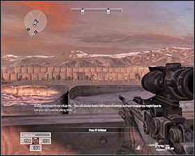 Wejdź do środkowej budki strzelniczej - Misja 1 - Welcome to Tajikistan (1) - Opis przejścia gry - Operation Flashpoint: Red River - poradnik do gry