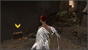 Skrzynka w zaułku za bramą niedaleko lustra [M4 - Miasto Miraży | Znajdźki | Faery Legends of Avalon - Faery: Legends of Avalon - poradnik do gry