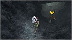 Skrzynka w smoczej jaskini, przy wejściu [M1 - Avalon | Znajdźki | Faery Legends of Avalon - Faery: Legends of Avalon - poradnik do gry