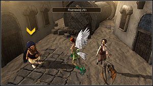 W rozmowie z Alim zapewnij go, że go nie wydasz, a dostaniesz Opaskę na głowę z Ulepszonego Zestawi Ziemi - Zadania poboczne | Miasto Miraży | Faery Legends of Avalon - Faery: Legends of Avalon - poradnik do gry