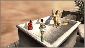 Po krótkiej wymianie zdań, Julie da Ci Buty z Zestawu Elektryczności - Zadania główne | Miasto Miraży | Faery Legends of Avalon - Faery: Legends of Avalon - poradnik do gry