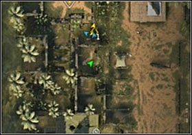 Pomarańcza #13: ukryta jest blisko końca etapu, niedaleko miejsca gdzie wspinać się będziesz niemal doszczętnie zrujnowanymi schodami w kierunku rakiety (za murem po prawej stronie, patrząc w kierunku zaznaczonego przez grę pocisku) - Czerwone pomarańcze | Sekrety SOCOM Polskie Siły Specjalne - SOCOM: Polskie Siły Specjalne - poradnik do gry