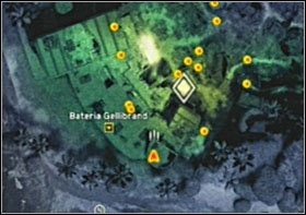 Pomarańcza #10: znajdziesz ją na dachu głównego budynku pierwszej odwiedzanej bazy (za zrujnowaną ścianą), obok helikoptera, do którego musisz podrzucić pluskwę - Czerwone pomarańcze | Sekrety SOCOM Polskie Siły Specjalne - SOCOM: Polskie Siły Specjalne - poradnik do gry