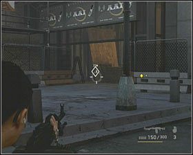 Na końcu ulicy skręć w lewo i skieruj się do wnętrza pierwszego budynku [Intel #1] - Animus | Opis przejścia SOCOM Polskie Siły Specjalne - SOCOM: Polskie Siły Specjalne - poradnik do gry