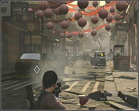 Wchodząc w kolejną uliczkę (pod wieloma zawieszonymi u góry lampionami), zaatakują Cię kolejni napastnicy - Animus | Opis przejścia SOCOM Polskie Siły Specjalne - SOCOM: Polskie Siły Specjalne - poradnik do gry