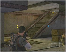 Gdy wszyscy zginą przejdź do budynku bazy [Intel #2] i skieruj się schodami na górę - Turning Point | Opis przejścia SOCOM Polskie Siły Specjalne - SOCOM: Polskie Siły Specjalne - poradnik do gry