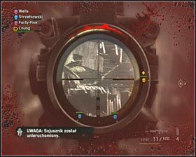 W trakcie wymiany ognia koniecznie zajmij się snajperami zajmującymi oddalone pozycje - Onslaught | Opis przejścia SOCOM Polskie Siły Specjalne - SOCOM: Polskie Siły Specjalne - poradnik do gry