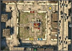 Kolejne trudniejsze starcie czeka Cię dopiero na placu, do którego dotrzesz pokonując kolejne wąskie uliczki - Means to an End | Opis przejścia SOCOM Polskie Siły Specjalne - SOCOM: Polskie Siły Specjalne - poradnik do gry