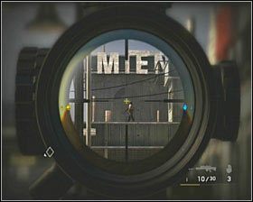 W pewnym momencie zostaniesz poinformowany o obecności snajperów - Leviathan | Opis przejścia SOCOM Polskie Siły Specjalne - SOCOM: Polskie Siły Specjalne - poradnik do gry