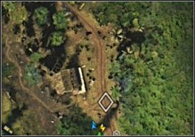 Przejdź z drużynami przed siebie główną drogą wioski, mijając pierwszą chatę po lewej (zerknij na mapę) - Rendezvous | Opis przejścia SOCOM Polskie Siły Specjalne - SOCOM: Polskie Siły Specjalne - poradnik do gry