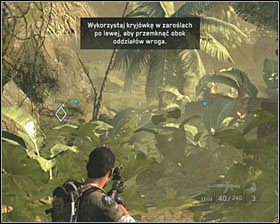 Po przejęciu kontroli nad dowódcą skieruj się przed siebie, nie obawiając się jakichkolwiek ataków ze strony wroga - Rendezvous | Opis przejścia SOCOM Polskie Siły Specjalne - SOCOM: Polskie Siły Specjalne - poradnik do gry