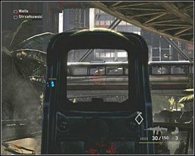 Najniebezpieczniejszym będzie ten na kładce podwieszonej nad drogą - First Strike | Opis przejścia SOCOM Polskie Siły Specjalne - SOCOM: Polskie Siły Specjalne - poradnik do gry