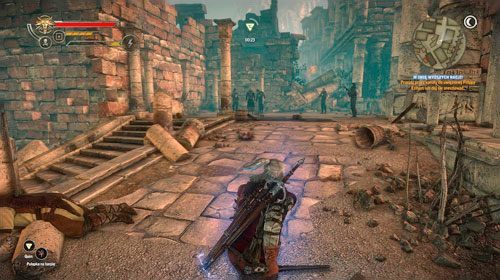 Jeśli zechcesz prześlizgnąć się do lochów korzystając z kanałów musisz przejść ściśle wyznaczoną ścieżką - W imię wyższych racji! | Akt 3 - zadania główne - Iorweth | Wiedźmin 2 - Wiedźmin 2: Zabójcy Królów - poradnik do gry