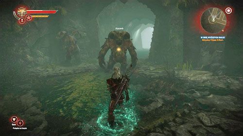 Wewnątrz kanałów natrafisz się tylko na jedno nieprzyjemne spotkanie z dwoma Kaczerbami (M33, 3) - W imię wyższych racji! | Akt 3 - zadania główne - Iorweth | Wiedźmin 2 - Wiedźmin 2: Zabójcy Królów - poradnik do gry