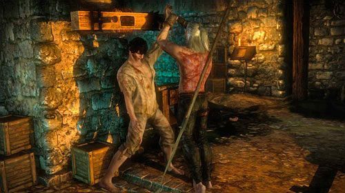 Uwolnij z łańcuchów Arjana (M6, 4), będzie on Twoją jedyną pomocą w ucieczce z więzienia - Lochy La Valetteów (krok 5) | Prolog - zadania główne w Wiedźmin 2 - Wiedźmin 2: Zabójcy Królów - poradnik do gry