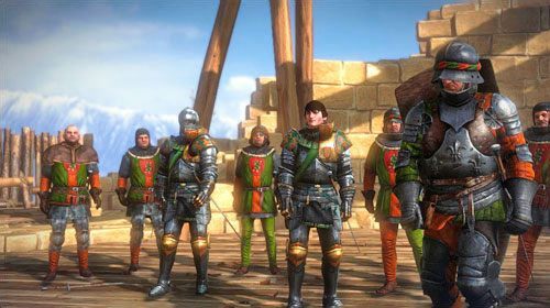 Wystarczy, że wybierzesz opcje dialogowe, które sugerują Arjanowi, że lepszym wyjściem będzie poddanie się - Na pierwszej linii | Prolog - zadania główne w Wiedźmin 2 Zabójcy Królów - Wiedźmin 2: Zabójcy Królów - poradnik do gry