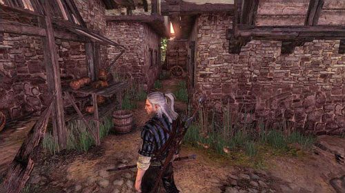 Brama prowadząca do świątyni jest zamknięta, musisz więc znaleźć inne wejście - Do świątyni | Prolog - zadania główne w Wiedźmin 2 Zabójcy Królów - Wiedźmin 2: Zabójcy Królów - poradnik do gry