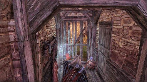 Wróć na sam początek w okolice żołnierzy Foltesta trzymających na muszce mieszkańców - Do świątyni | Prolog - zadania główne w Wiedźmin 2 Zabójcy Królów - Wiedźmin 2: Zabójcy Królów - poradnik do gry