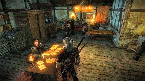 Jeśli zgodzisz się rzucić wszystko, będziesz mógł porozmawiać z Rocheem - Róża pamięci | Akt 1 - zadania główne w Wiedźmin 2 Zabójcy Królów - Wiedźmin 2: Zabójcy Królów - poradnik do gry