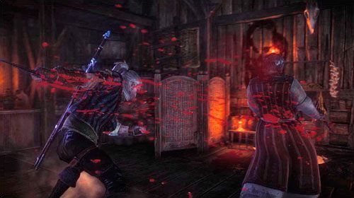 Wewnątrz znajdziesz jednego strażnika - odczekaj, aż się odwróci, zakradnij się za nim, po czym ogłusz - Śmierć zdrajcy! | Akt 1 - zadania główne w Wiedźmin 2 Zabójcy Królów - Wiedźmin 2: Zabójcy Królów - poradnik do gry