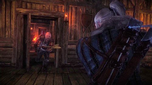 Kiedy tylko wejdziesz na ostatnie piętro zauważysz przywiązaną Ves, która Cię ostrzeże przed pułapką - Śmierć zdrajcy! | Akt 1 - zadania główne w Wiedźmin 2 Zabójcy Królów - Wiedźmin 2: Zabójcy Królów - poradnik do gry