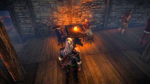 Jeśli najdzie Cię ochota możesz spróbować swoich sił w kościanym pokerze - Pokerowa twarz- Flotsam | Akt 1 - zadania poboczne w Wiedźmin 2 Zabójcy Królów - Wiedźmin 2: Zabójcy Królów - poradnik do gry