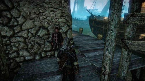 Vencel Pugg przebywa w dolnej części portu, zaczepi Cię, gdy tylko obok niego przejdziesz - Zapach kadzideł | Akt 1 - zadania poboczne w Wiedźmin 2 Zabójcy Królów - Wiedźmin 2: Zabójcy Królów - poradnik do gry