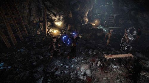 Przydatny będzie znak Axii, którym przejmiesz władzę nad jednym z przeciwników i będzie on skutecznie ściągał na siebie jednego ze zbirów - Zapach kadzideł | Akt 1 - zadania poboczne w Wiedźmin 2 Zabójcy Królów - Wiedźmin 2: Zabójcy Królów - poradnik do gry